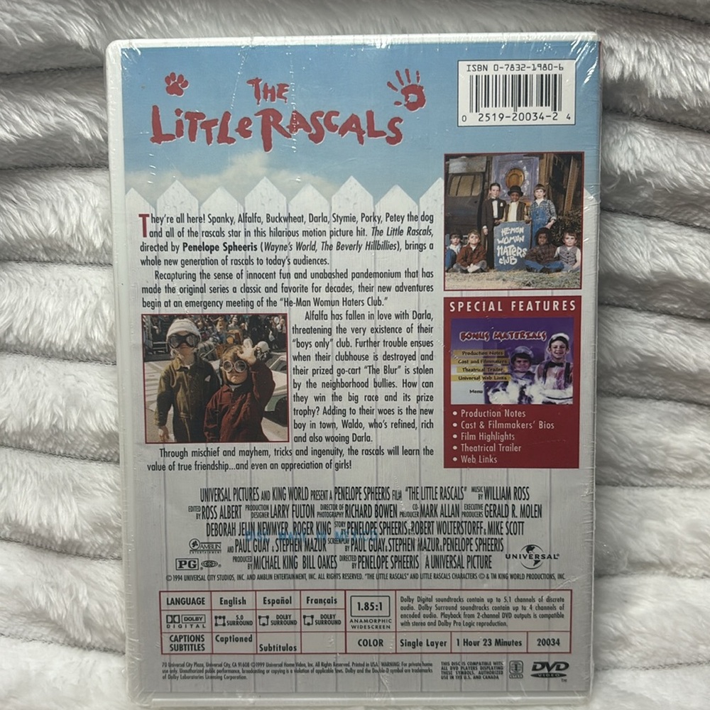 The Little Rascals DVD NWT - Picture 2 of 2